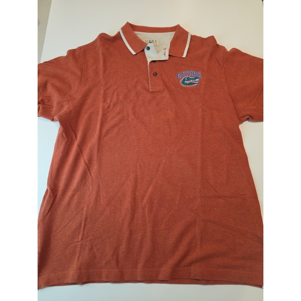Florida Gators NCAA Gear For Sports Mens Size‎ Large Short Sleeve Polo...